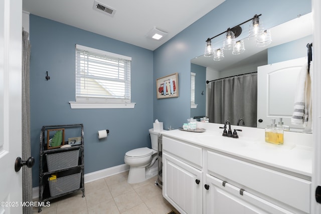 201 Riviera Dr, Toms River, NJ 08753 - full bath featuring vanity and tile patterned flooring