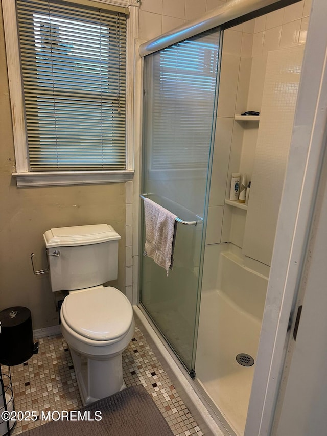 29 Keats Rd, Brick, NJ 08723 - full bathroom with a shower stall and tile patterned floors