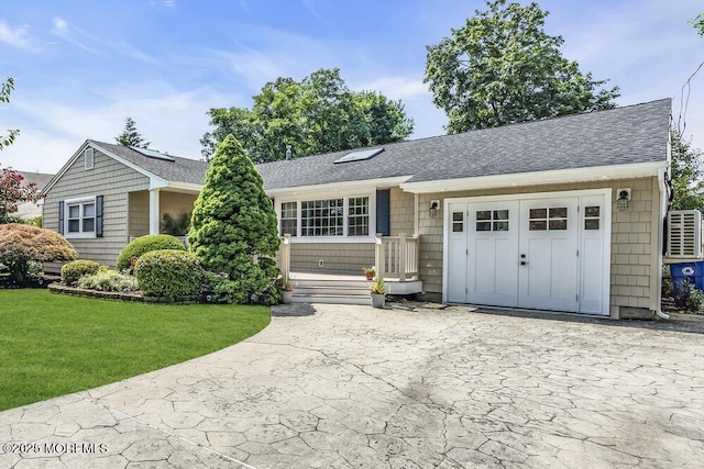 208 Chatham Ln, Point Pleasant, NJ 08742 - view of front facade with a shingled roof and a front yard