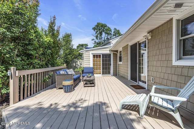 208 Chatham Ln, Point Pleasant, NJ 08742 - view of wooden deck