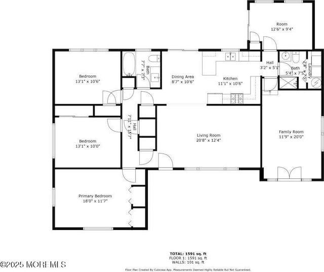 208 Chatham Ln, Point Pleasant, NJ 08742 - view of floor plan / room layout