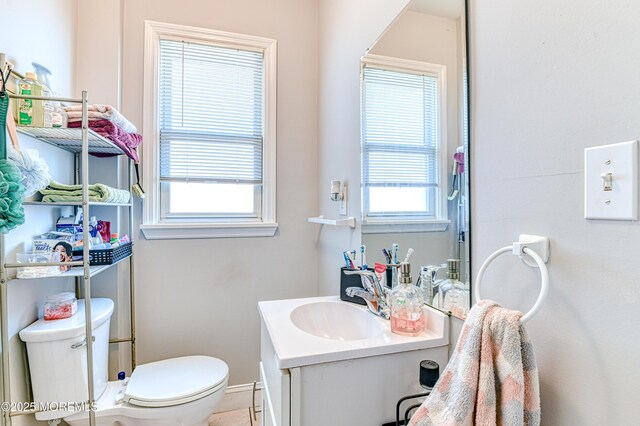 241 Hancock Ave, Seaside Heights, NJ 08751 - bathroom with toilet and vanity