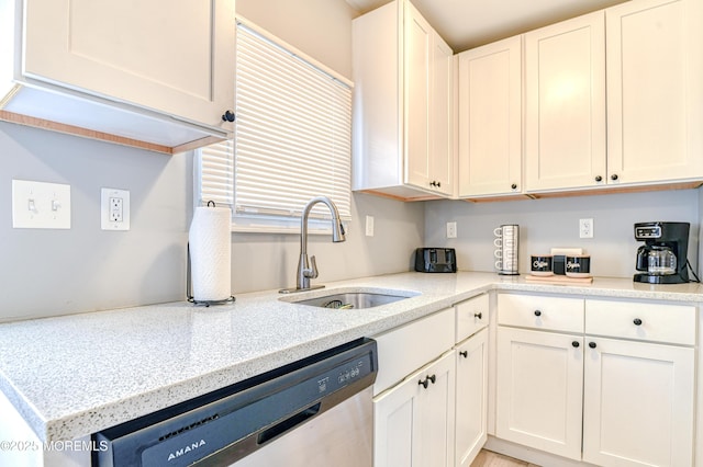 241 Hancock Ave, Seaside Heights, NJ 08751 - kitchen with dishwasher and white cabinetry