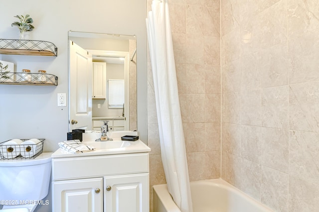 241 Hancock Ave, Seaside Heights, NJ 08751 - full bath with shower / bath combo and vanity
