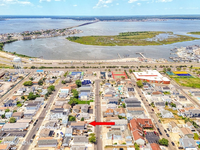 241 Hancock Ave, Seaside Heights, NJ 08751 - bird's eye view of a nearby body of water