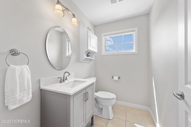 41A Long Beach Blvd, Long Beach Twp, NJ 08008 - half bathroom with vanity and tile patterned flooring