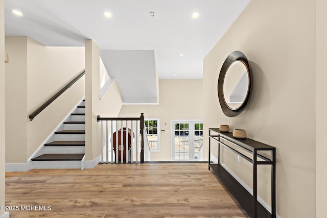 41A Long Beach Blvd, Long Beach Twp, NJ 08008 - entrance foyer featuring recessed lighting and wood finished floors