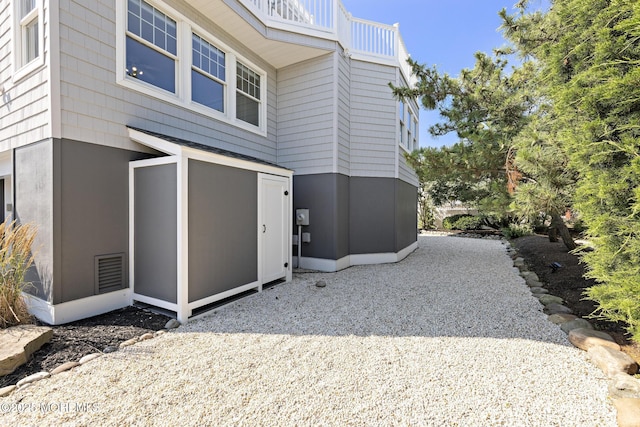 41A Long Beach Blvd, Long Beach Twp, NJ 08008 - view of side of home featuring a balcony