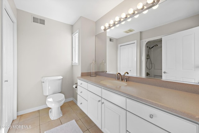 41A Long Beach Blvd, Long Beach Twp, NJ 08008 - full bath with vanity, tile patterned floors, and a shower