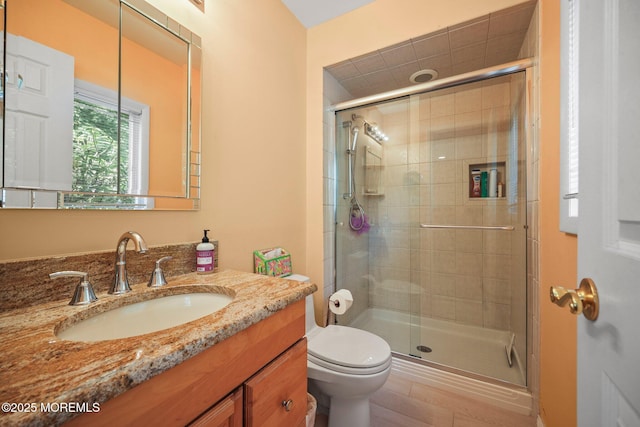 6 Pamela St, Marlboro, NJ 07746 - full bathroom with vanity and a shower stall