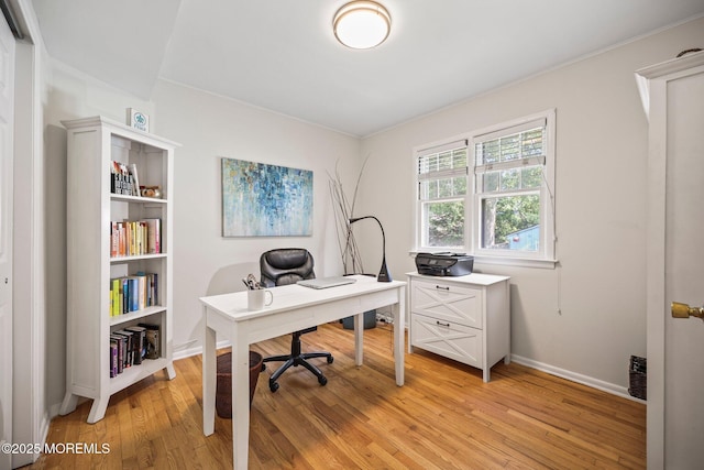 505 Moore Rd, Neptune Township, NJ 07753 - office space featuring light wood-style flooring and ornamental molding