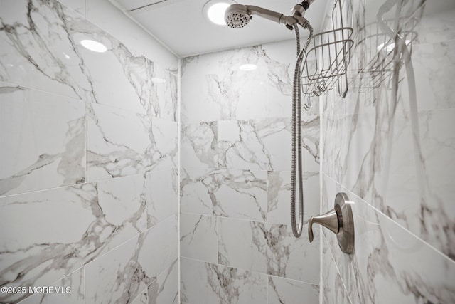 505 Moore Rd, Neptune Township, NJ 07753 - bathroom view of a marble finish shower