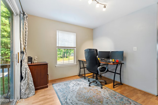 117 Lexington Ct, Holmdel, NJ 07733 - office area featuring wood finished floors