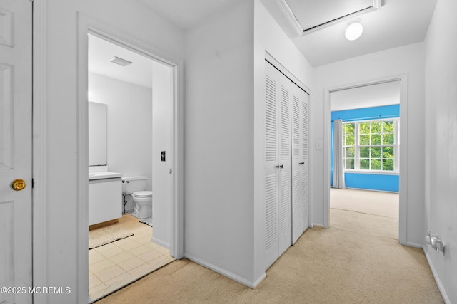 117 Lexington Ct, Holmdel, NJ 07733 - corridor with light carpet
