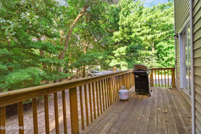 117 Lexington Ct, Holmdel, NJ 07733 - deck with area for grilling