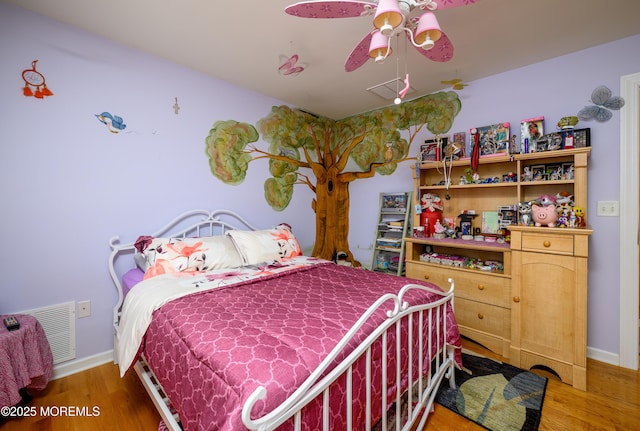 235 Leesville Rd, Jackson, NJ 08527 - bedroom with wood finished floors and ceiling fan