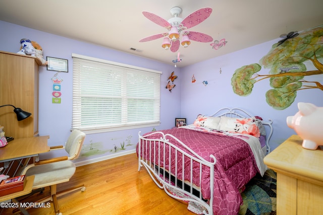 235 Leesville Rd, Jackson, NJ 08527 - bedroom with wood finished floors and ceiling fan