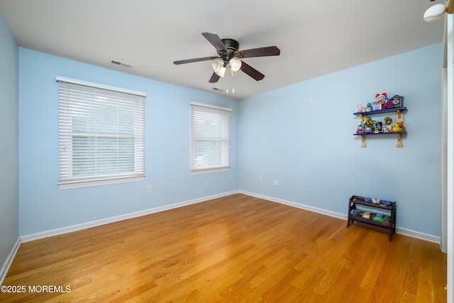 235 Leesville Rd, Jackson, NJ 08527 - spare room with light wood-style floors and a ceiling fan
