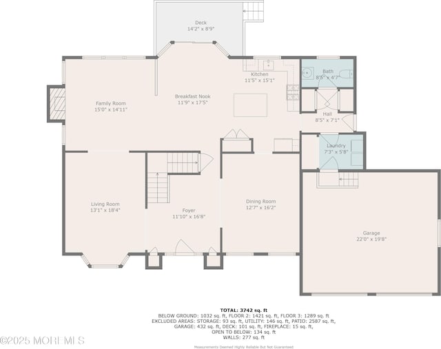 235 Leesville Rd, Jackson, NJ 08527 - view of room layout