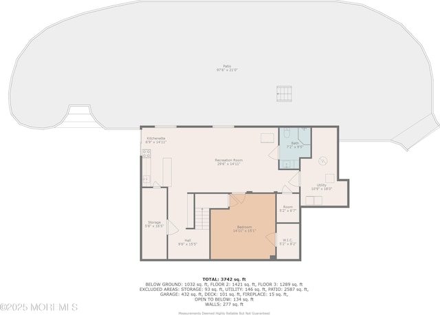 235 Leesville Rd, Jackson, NJ 08527 - view of floor plan / room layout