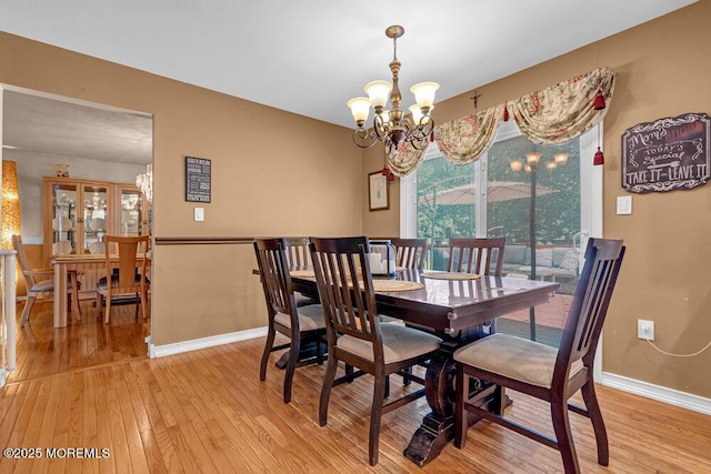 7 Crest Rd, Jackson, NJ 08527 - dining area featuring a chandelier and light wood-type flooring
