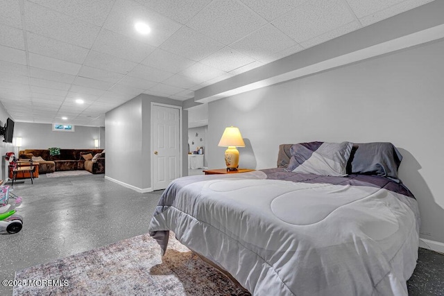 7 Crest Rd, Jackson, NJ 08527 - bedroom featuring a paneled ceiling and recessed lighting