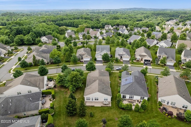 6 Day Star Rd, Manalapan, NJ 07726 - aerial perspective of suburban area with a forest