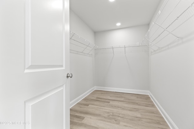 204 Morningside Ave, Union Beach, NJ 07735 - walk in closet with light wood-type flooring