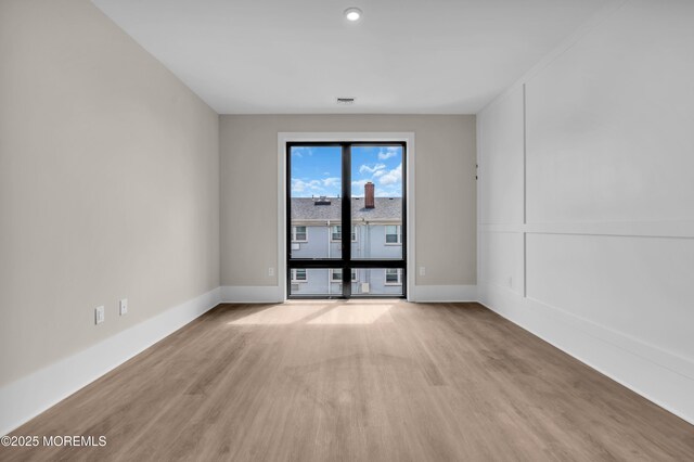 218 3rd Ave Unit 204, Asbury Park, NJ 07712 - spare room with light wood-style flooring
