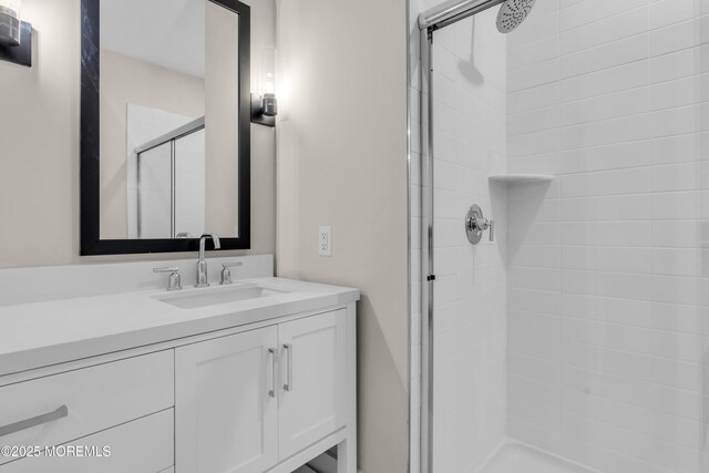 218 3rd Ave Unit 204, Asbury Park, NJ 07712 - full bath featuring a stall shower and vanity