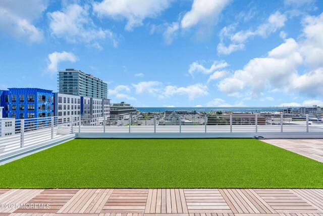 218 3rd Ave Unit 204, Asbury Park, NJ 07712 - view of yard featuring a water view and a balcony