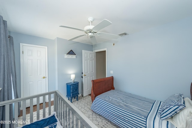 45 Fielder Ave, Seaside Heights, NJ 08751 - bedroom featuring ceiling fan