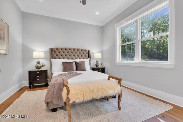 451 Woodbury Dr, Jackson, NJ 08527 - bedroom with wood finished floors and recessed lighting