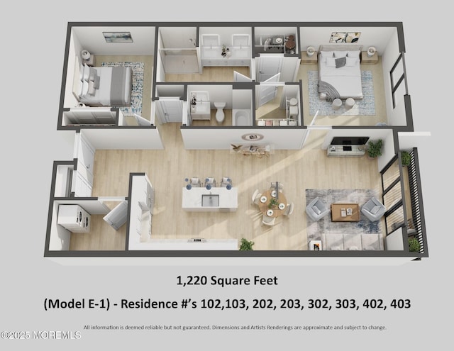 3 5th Ave Unit 102, Neptune City, NJ 07753 - view of floor plan / room layout