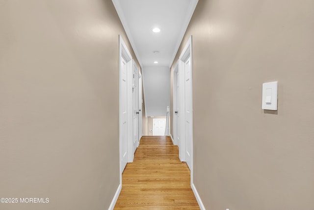 40 Centerville Rd, Holmdel, NJ 07733 - corridor featuring light wood-style floors and recessed lighting