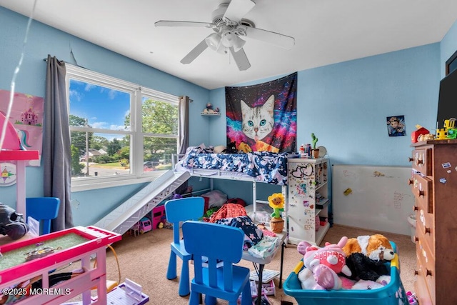720 Weehawken Ave, Forked River, NJ 08731 - carpeted bedroom with ceiling fan