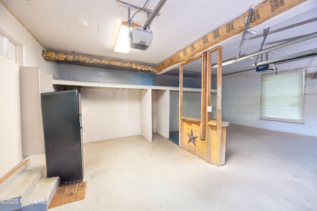 1920 Kenilworth Ct, Toms River, NJ 08753 - finished basement featuring freestanding refrigerator
