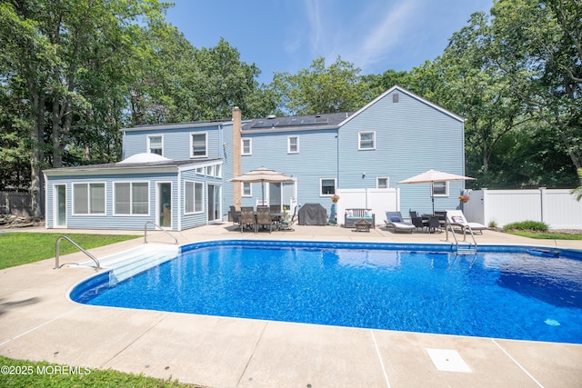 1920 Kenilworth Ct, Toms River, NJ 08753 - view of pool featuring a patio and outdoor dining area