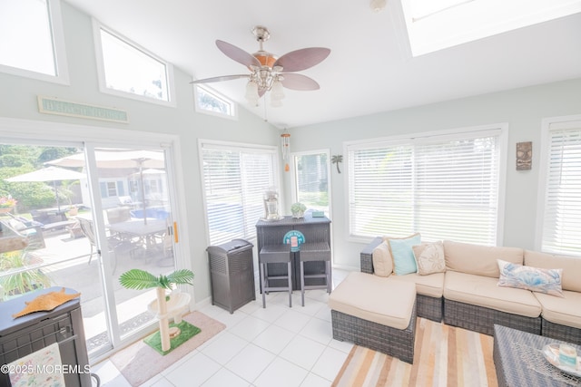 1920 Kenilworth Ct, Toms River, NJ 08753 - sunroom / solarium with lofted ceiling