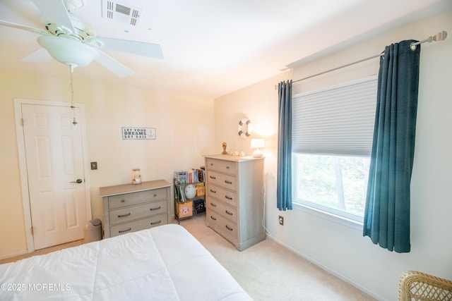 1920 Kenilworth Ct, Toms River, NJ 08753 - bedroom featuring light carpet and ceiling fan