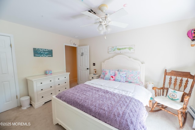 1920 Kenilworth Ct, Toms River, NJ 08753 - bedroom featuring light carpet and ceiling fan