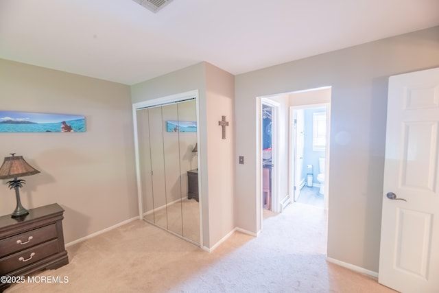 1920 Kenilworth Ct, Toms River, NJ 08753 - hallway with light carpet and baseboards