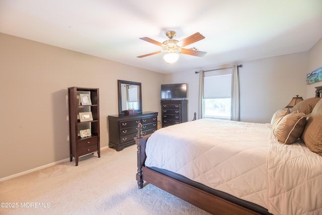 1920 Kenilworth Ct, Toms River, NJ 08753 - bedroom featuring light colored carpet and ceiling fan