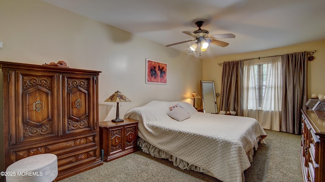57 Chestnut Way, Manalapan, NJ 07726 - bedroom featuring carpet floors and a ceiling fan