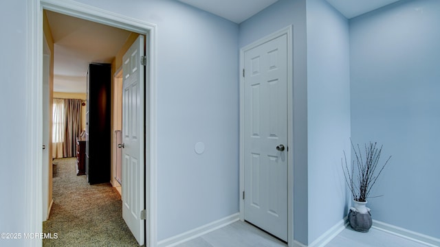 57 Chestnut Way, Manalapan, NJ 07726 - hall featuring baseboards and carpet flooring