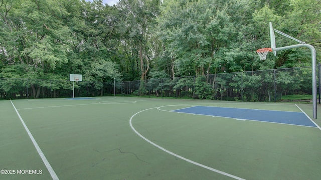 57 Chestnut Way, Manalapan, NJ 07726 - view of sport court with community basketball court