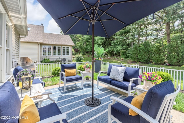 2254 S Chanticleer Ct, Toms River, NJ 08755 - view of patio / terrace featuring an outdoor hangout area
