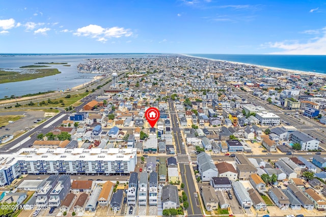 307 Webster Ave, Seaside Heights, NJ 08751 - aerial overview of property's location featuring a large body of water