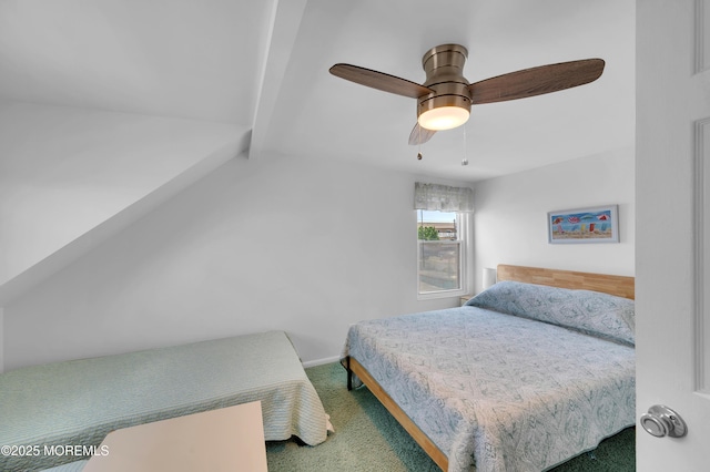 307 Webster Ave, Seaside Heights, NJ 08751 - carpeted bedroom featuring a ceiling fan