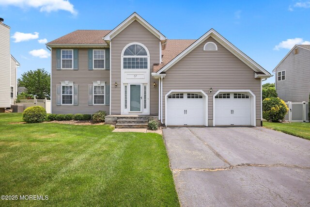 57 High Pointe Way, Matawan, NJ 07747 - view of front of property with driveway and an attached garage